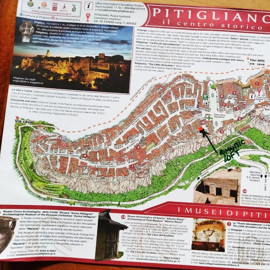 Apartment Romantic Loft Pitigliano